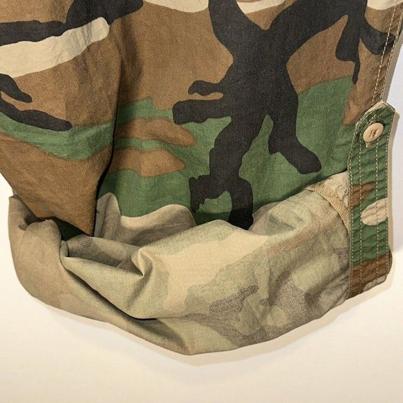 Men’s XL Nike Y2k Camo Skate Hiking Pants Drawstring Convertible Pants VTG RARE - Picture 15 of 15